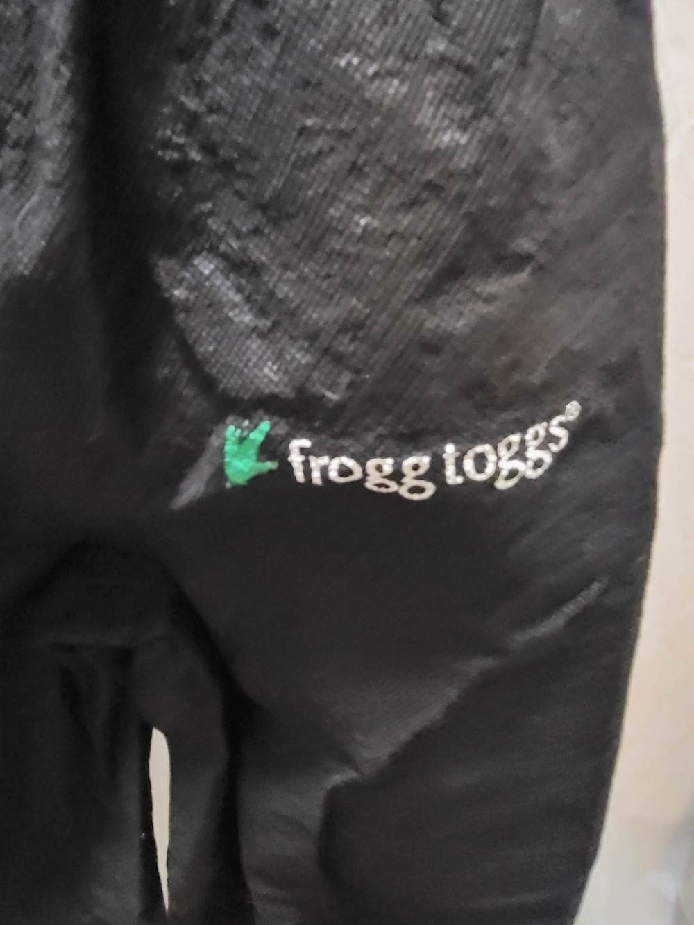Frogg Toggs Black Waterproof Rain Pants - Picture 2 of 4